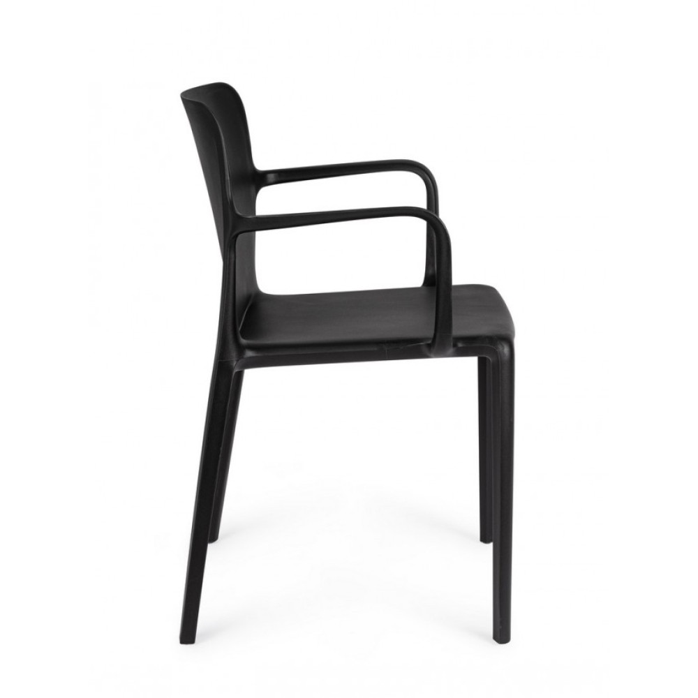 Yes CHLORIS BLACK КРІСЛО W-ПІДЛІКТНИК