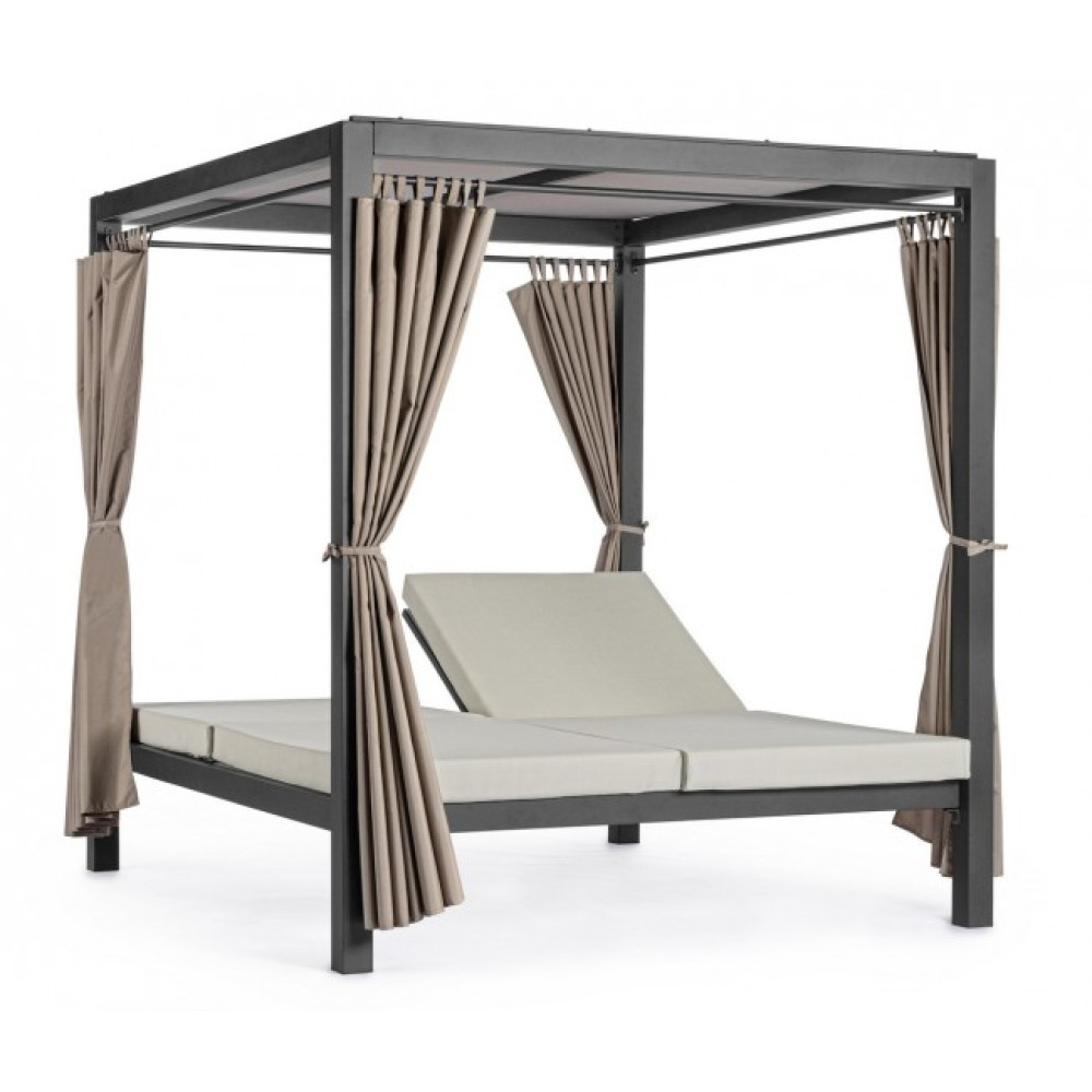 Bizzotto Шезлонг DREAM CHARCOAL DAYBED