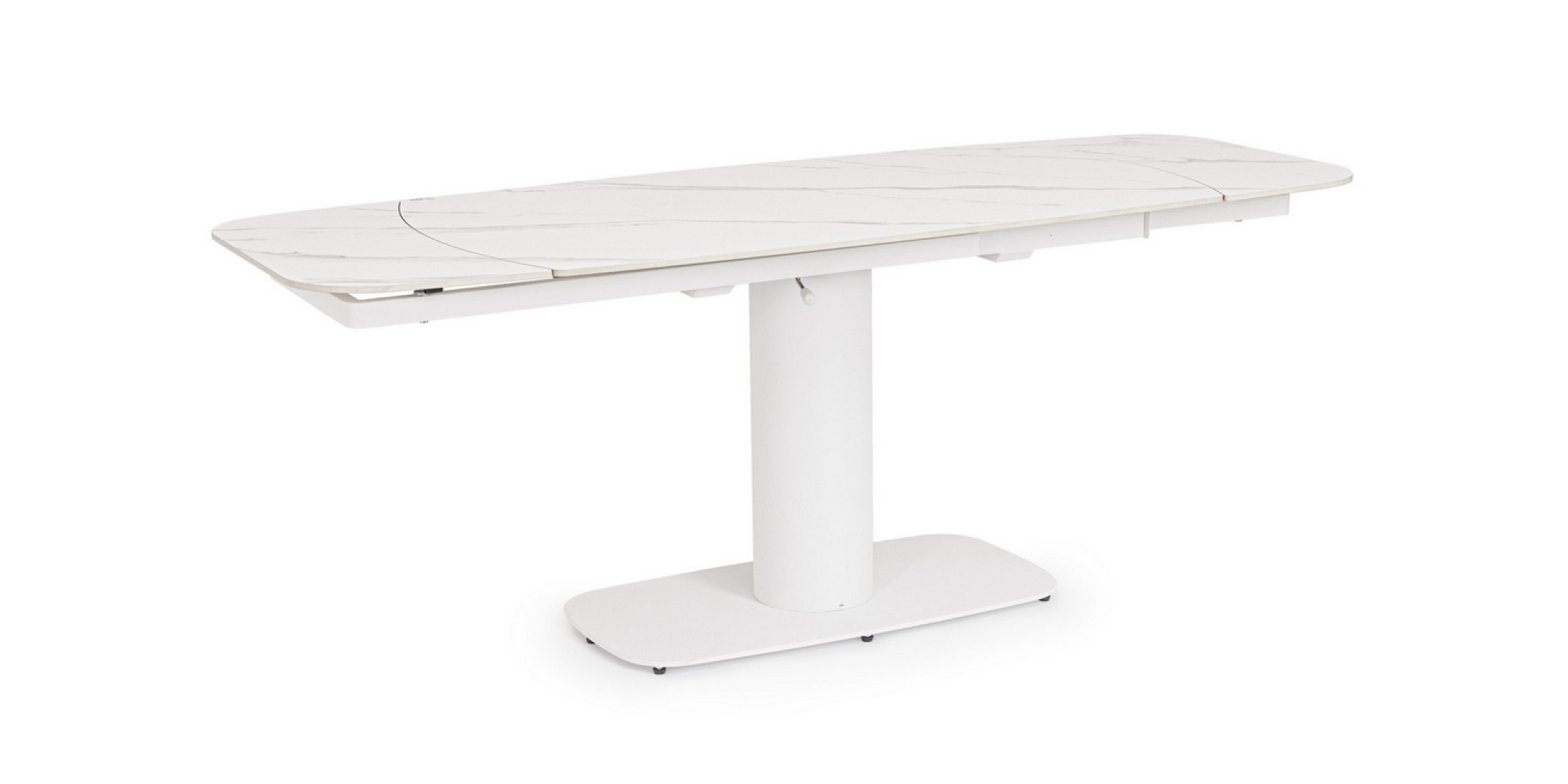 Bizzotto Розкладний стіл JEREMIAS WHITE EXT TABLE 140-200X80