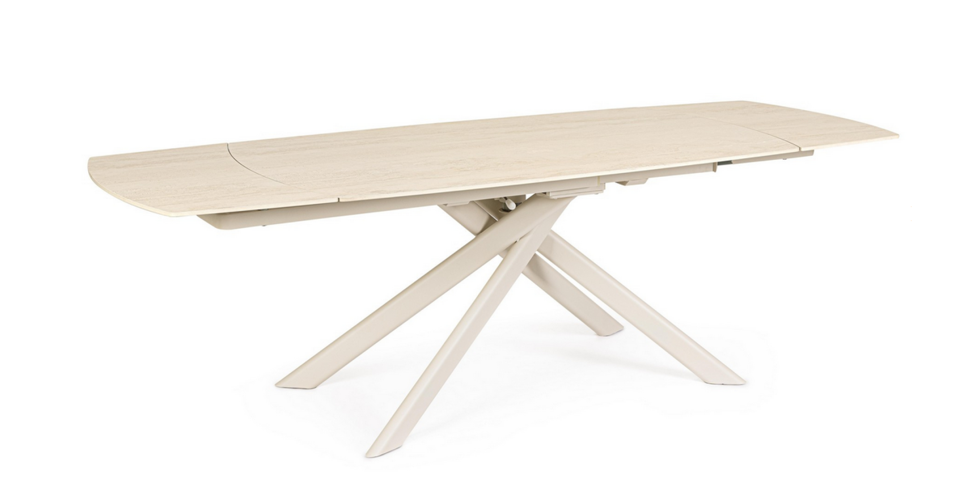 Bizzotto стіл JOAKIM IVORY EXT 160-240X90