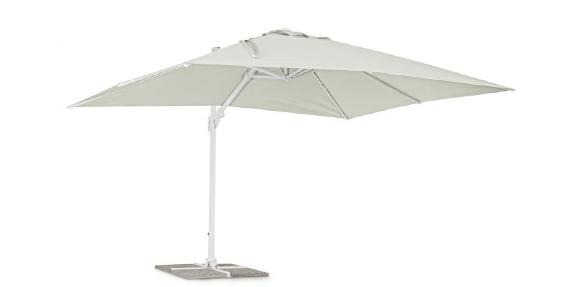 Bizzotto EDEN WHITE-NAT ПАРАСОЛЯ 3X4 T