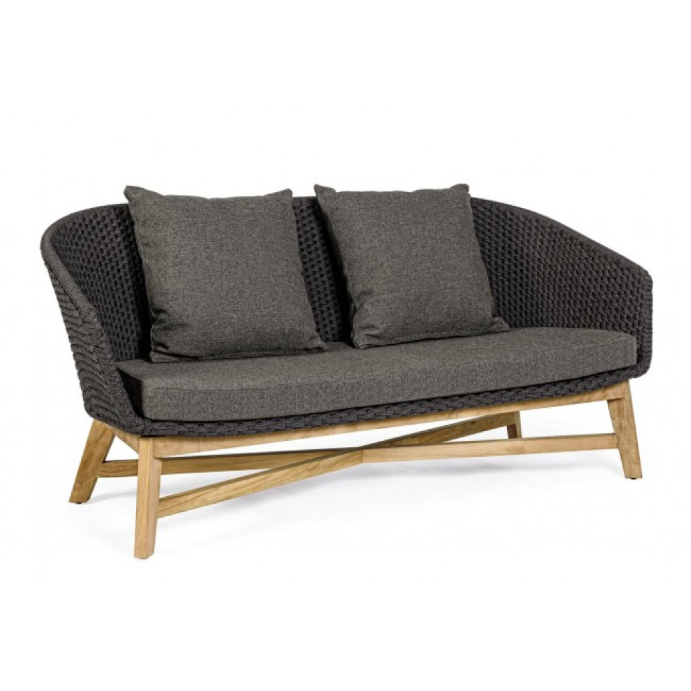 Homemotion COACHELLA CHARCOAL ДИВАН 2 МІСЦЯ 