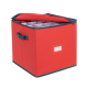 Bizzotto Сумка для зберігання ялинкових іграшок XMAS SQ RED D100